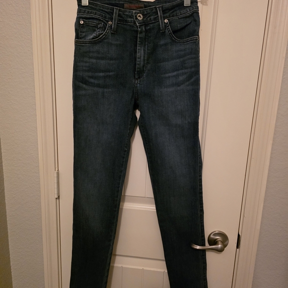 James Jeans High Rise Dark Blue Women's Jeans - Picture 1 of 4